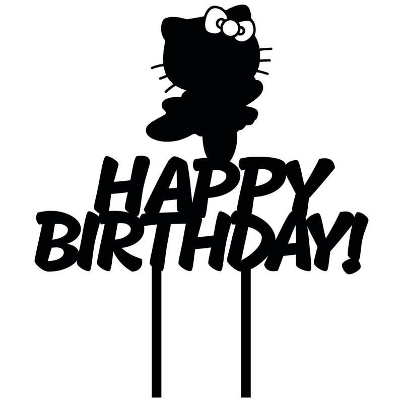 HELLO KITTY CAKE TOPPER