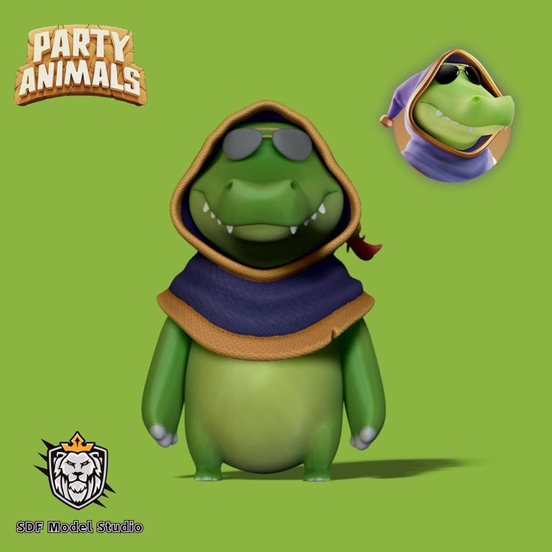 COCO CROCODILE Divine Stick PARTY ANIMALS