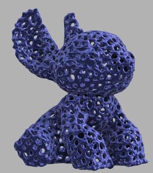 Low Poly Voronoi Stitch