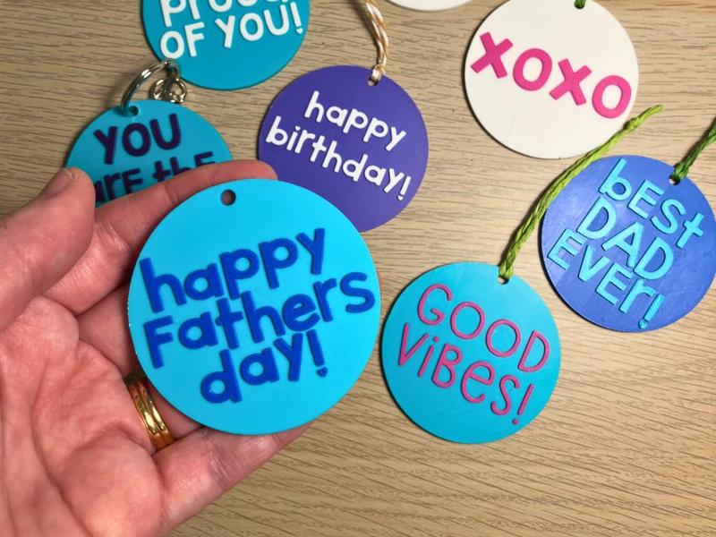 “Happy Father’s Day” Gift Tag