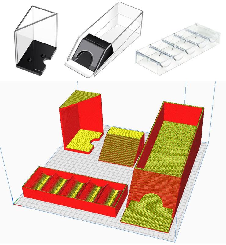 Poker Shoe, Discard Box, Chip HOlder