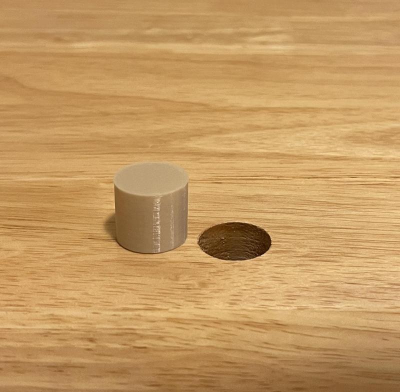 peghole plug for Harbor Freight Yukon 60in three drawer hardwood workbench