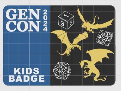 GenCon 2024 Kids Badge