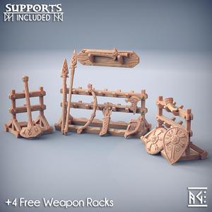 Weapons for Loot & Racks: Dwarven Mountaineers of Skutagaard