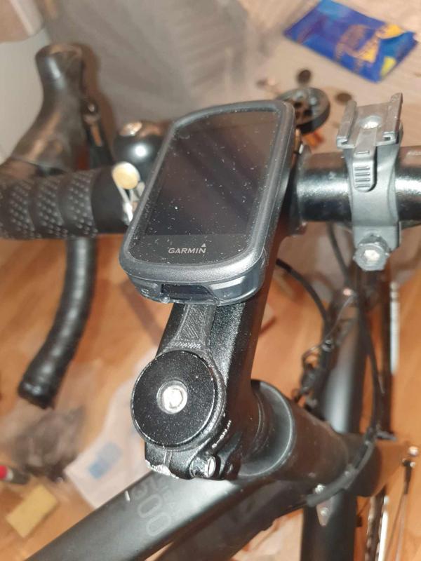 Garmin Edge Stem-Cap Mount for flat and long stem , ex: Decathlon RC500 / 520