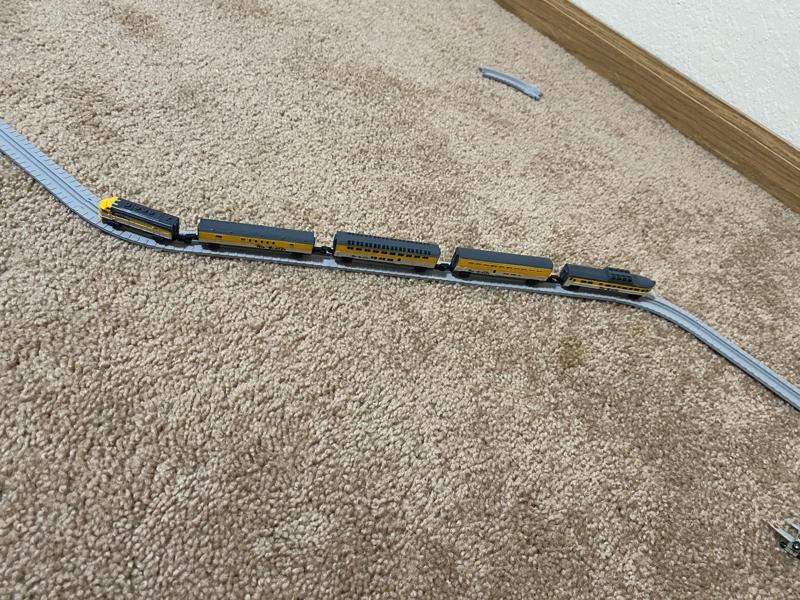 Micro Machines Train Track