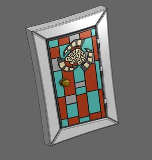 Psychonauts Door Portal Prop