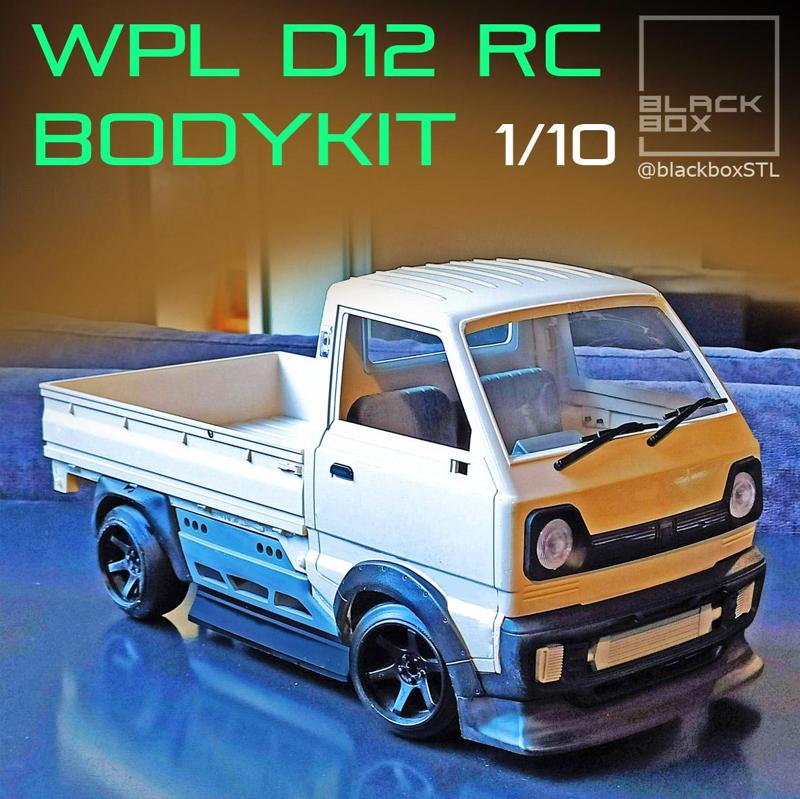 WPL D12 RC BODYKIT B004 by BLACKBOX
