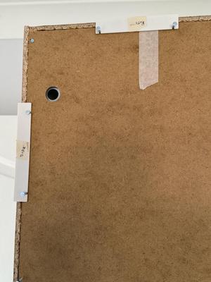 Ikea PAX Wardrobe Nail Spacer Helper