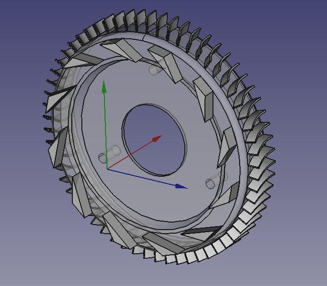 Radial Wedge Diffuser
