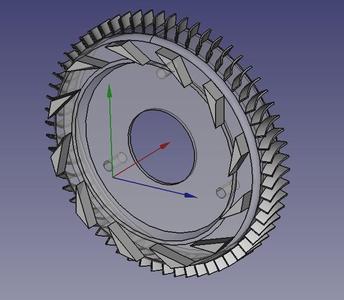 Radial Wedge Diffuser