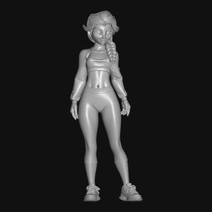 princess elsa in sportwear