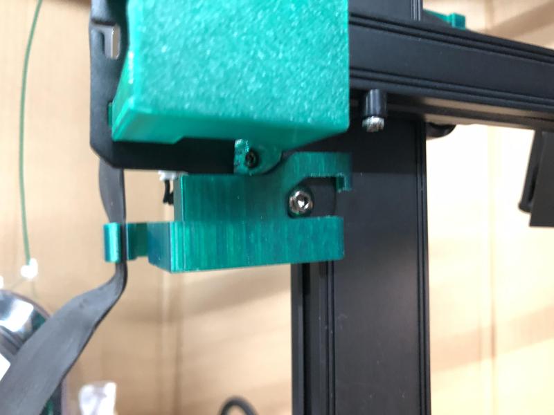 SV07 Plus X gantry side ribbon cable support