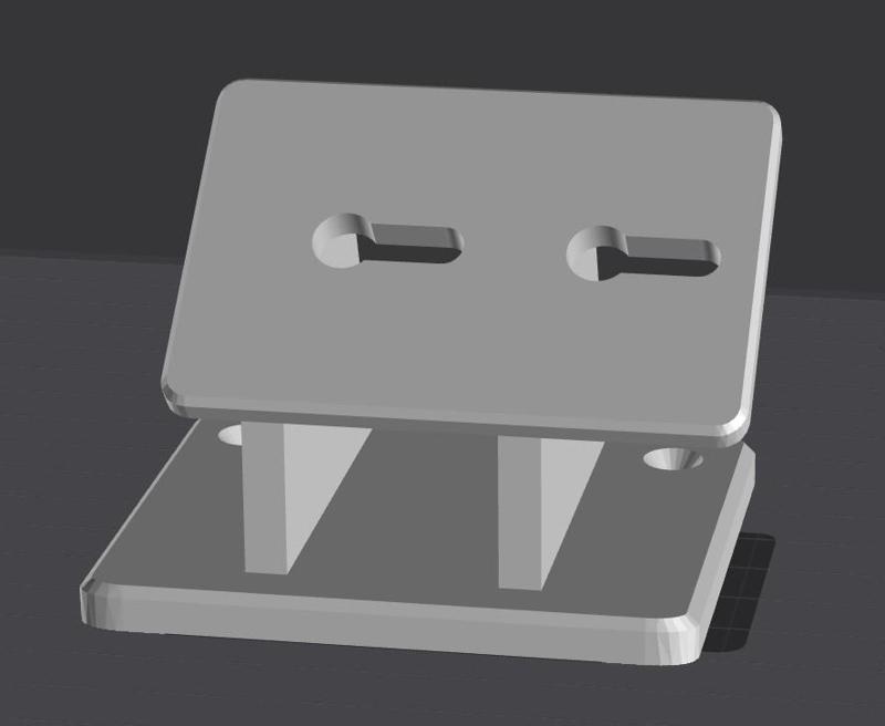 Guppyscreen Nebula Pad Holder - Standalone