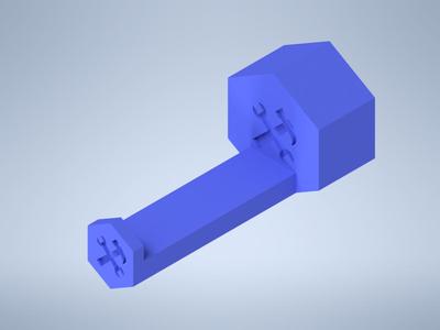 Extruded fitting