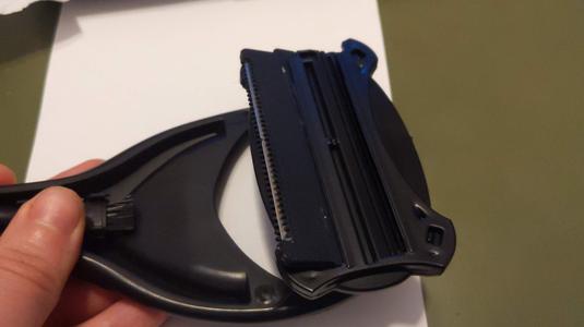 Blades for back shaver