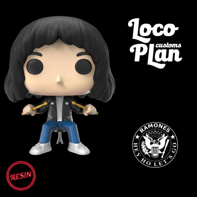 MARKY RAMONE THE RAMONES CUSTOM FUNKO