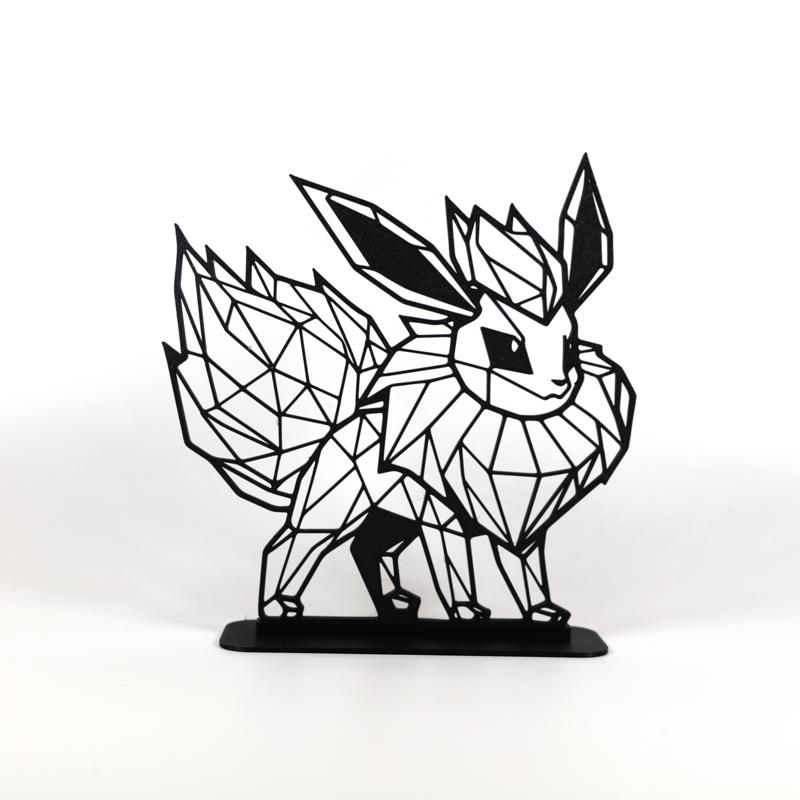Geometric Low Poly Flareon
