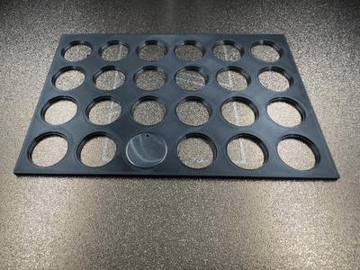 Laser Grid for 23mm Diameter Stainless Steel Plaques