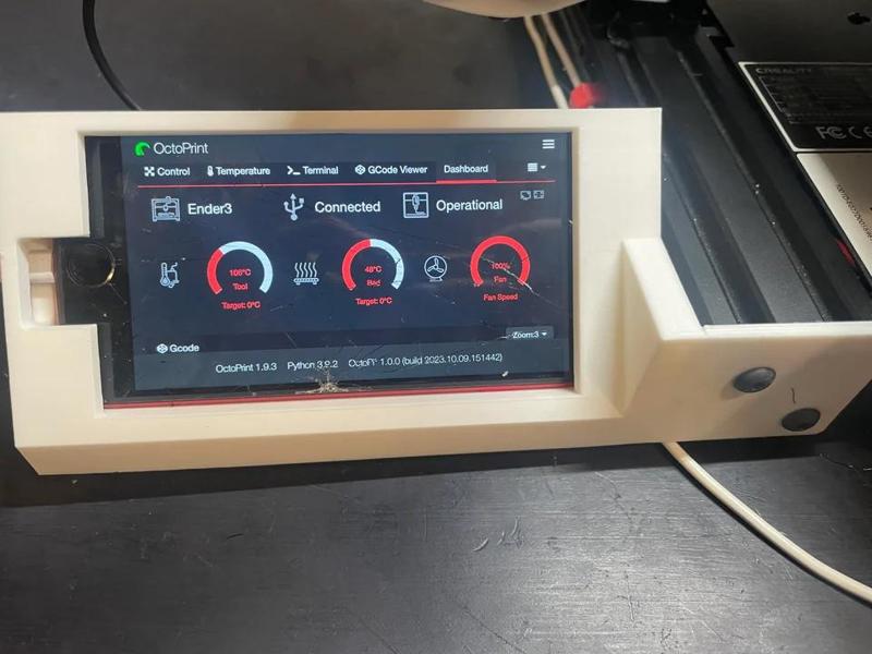 Iphone mount for ender 3 touchscreen (iPhone 6,7,8,SE)