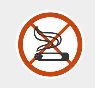 no smoking sign