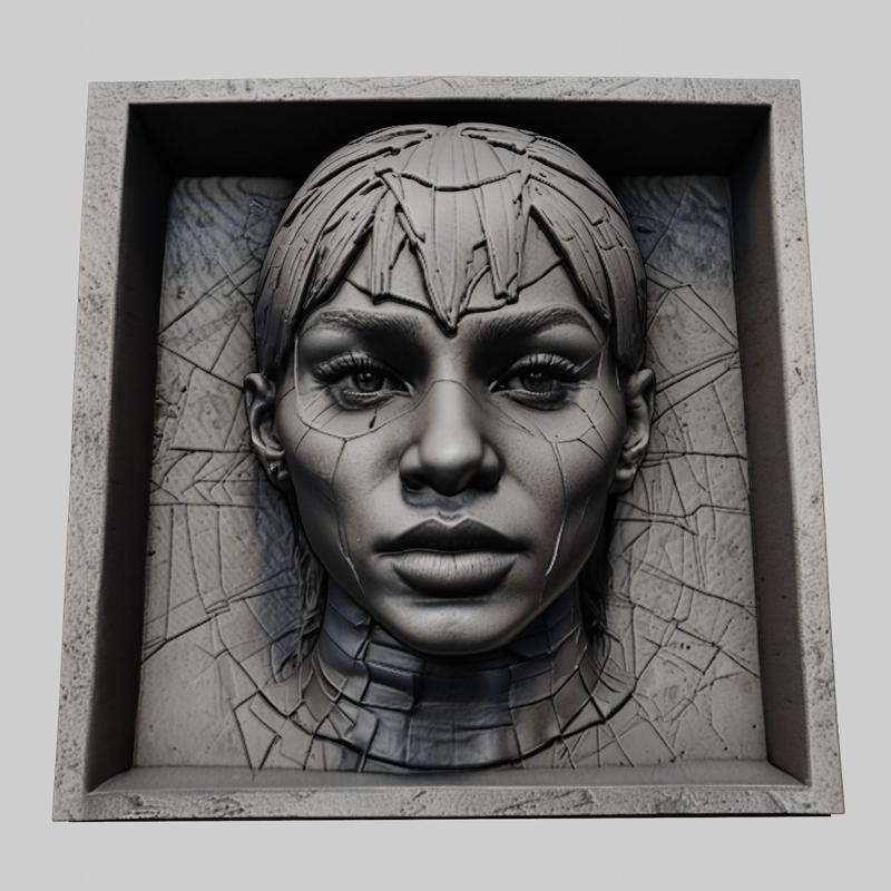 Zendaya head relief actress