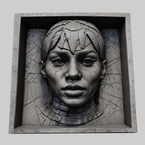 Zendaya head relief actress