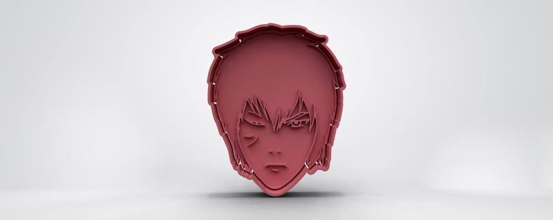 Zuko cookie cutter from Avatar: Legend of Aang