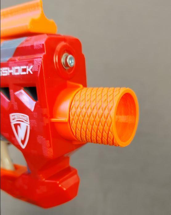 NERF MEGA BIGSHOCK/TALON Removable Barrel for Elite Darts