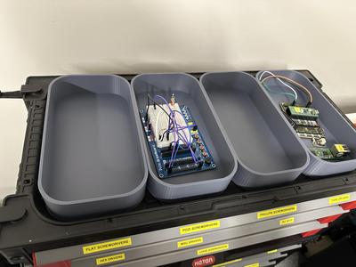 Keter Toolbox Top Tray - 40mm deep