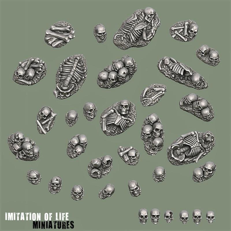 Skeleton base toppers - Supportfree base detailing kit.