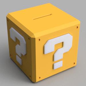 Mario question mark money bank