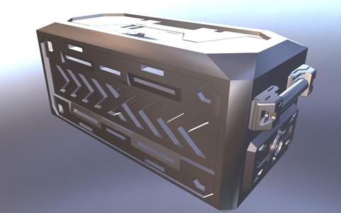 Futuristic Crate v4