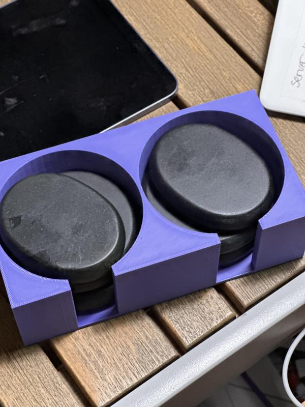 Massage Stone Caddy