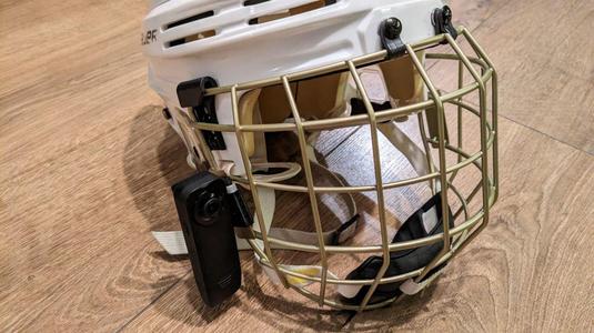 camera holder for hockey mask\helmet