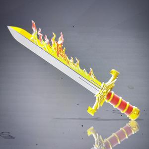 Fire sword compatible with playmobil