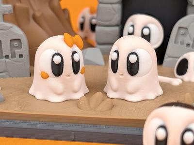 Free Halloween Mini Ghosts