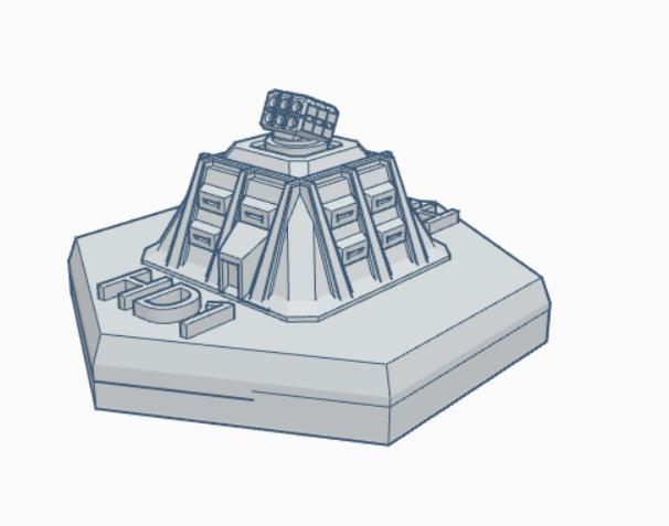 SRM6 Emplacement Hex Map Scale HMSMil027