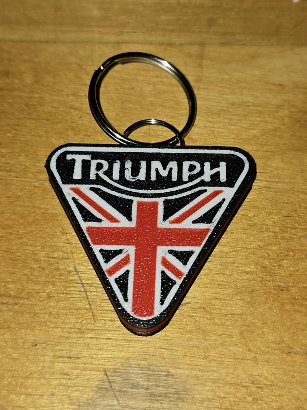 Triumph Keyring