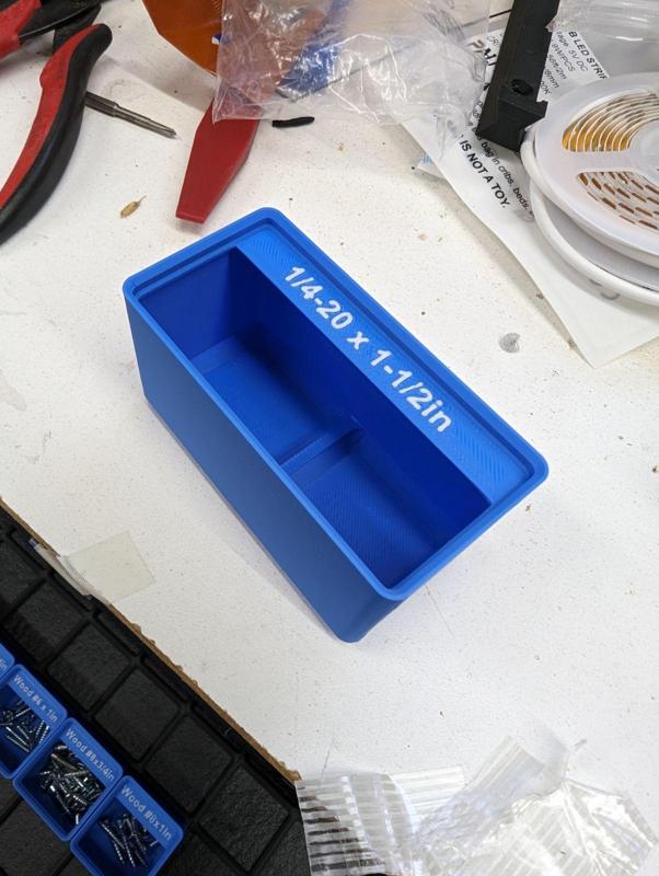 Gridfinity Bins with larger capacity