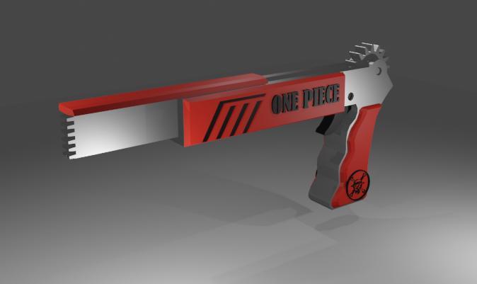 One Peace garter gun