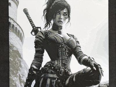 Warrioress IV. HueForge