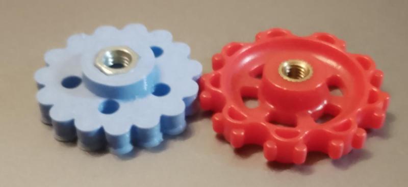 E2PRO gombik na vyrovnanie dosky.