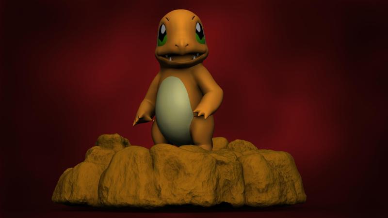 charmander 3d print
