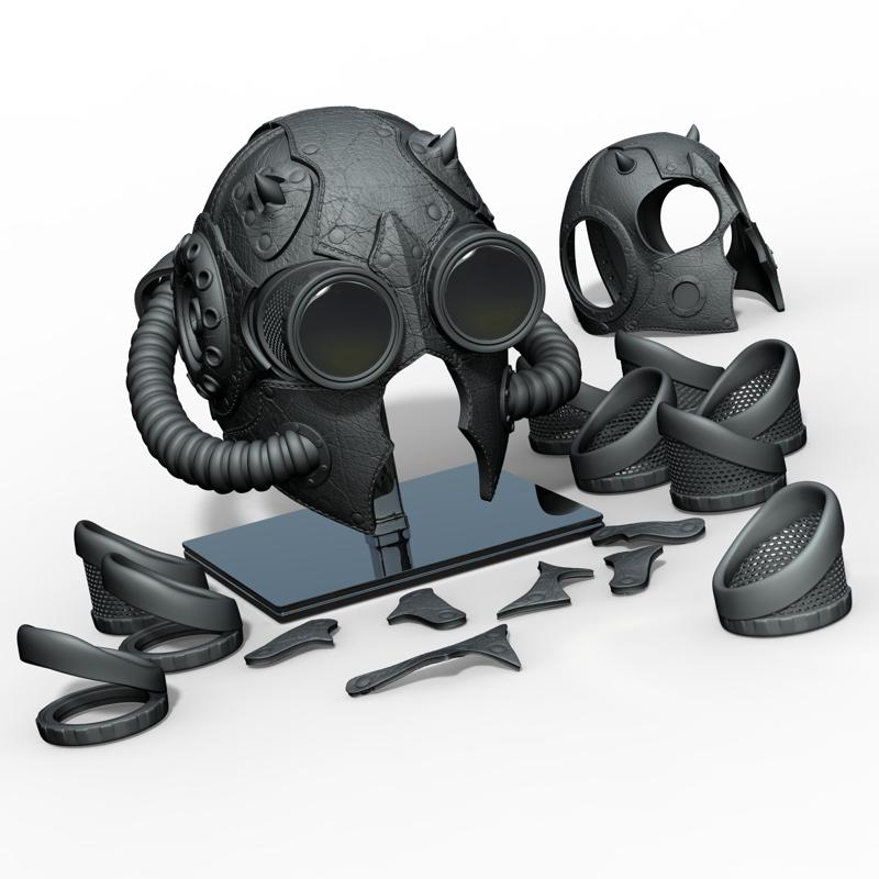 IMPERA MASK - NAMELESS GHOUL - GHOST B C