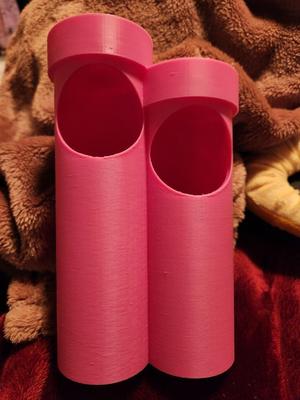 Double Mario Pipe Hide and Bowl Holder