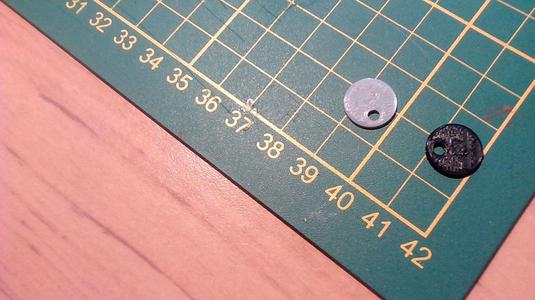 koło na klucze- test kolorów