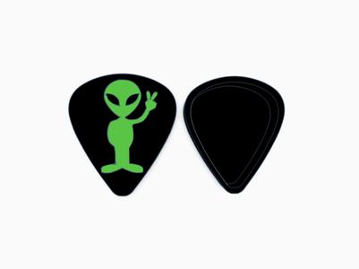 Alien Guitar Pick Holder