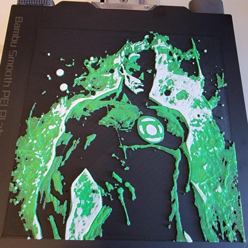 Green Lantern Hueforge Fanart
