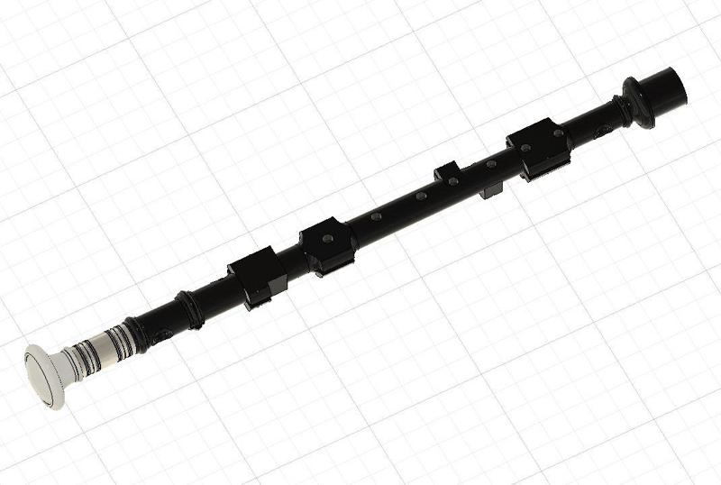 Northumbrian Smallpipes, Chanter in Concert F